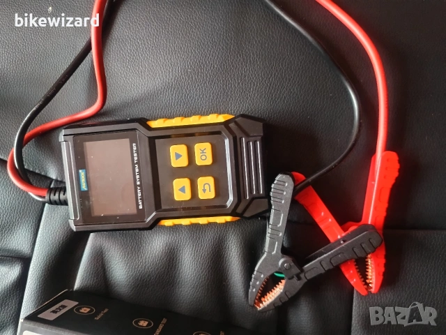 12V 24V цифров тестер за автомобилни акумулатори с тест за натоварване и алтернатор НОВО, снимка 8 - Друга електроника - 53263720