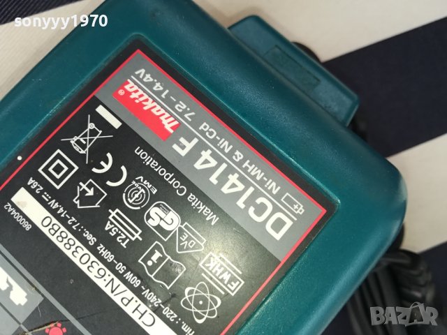 MAKITA 7,2-14,4V ЗАРЯДНО ЗА БАТЕРИЙ ОТ ШВЕЦИЯ 1709231255, снимка 10 - Други инструменти - 42219533