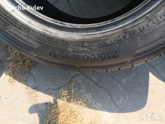 continental 215/60 R 16, снимка 2 - Гуми и джанти - 50710391