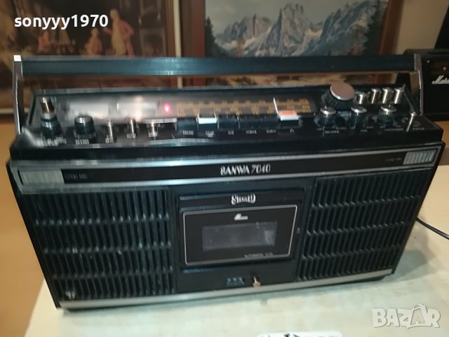 sanwa7040-внос germany 0306232014L, снимка 5 - Радиокасетофони, транзистори - 40938985
