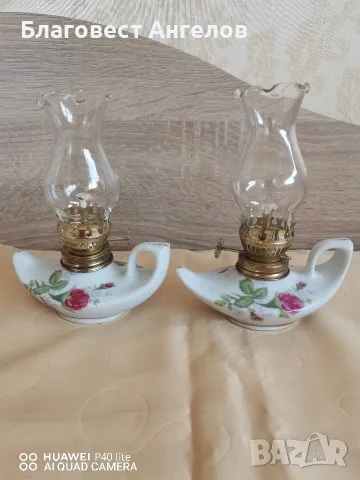 малки газени лампи , снимка 3 - Антикварни и старинни предмети - 56182153