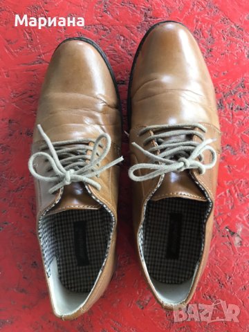 Бежови обувки, еко кожа, снимка 2 - Дамски ежедневни обувки - 41748106