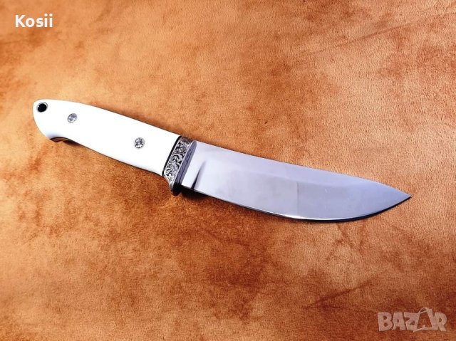 Продавам уникален -ръчно изработен ловен нож , снимка 5 - Ножове - 39659669