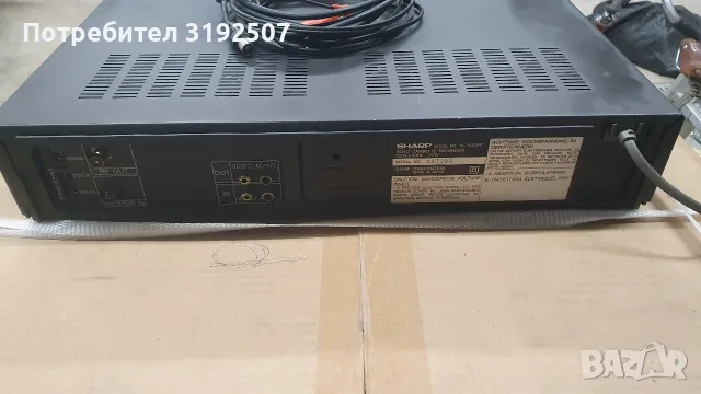 Видеоплеер SHARP VC-A30BP , снимка 3 - Плейъри, домашно кино, прожектори - 56327705