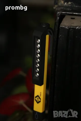  мини работна лампа, фенер, C.K-Великобритания, 8 светодиода, снимка 8 - Други инструменти - 47738097