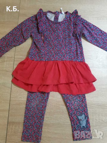 Комплект туника и клинче р-р 86/92, снимка 1