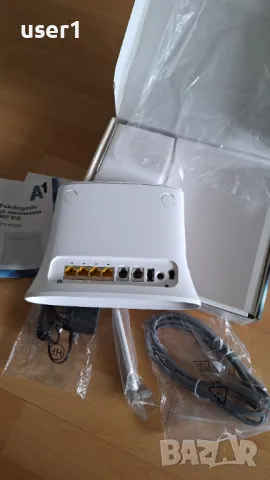 Чисто нов 4G/LTE рутер за мобилен интернет ZTE MF283U, wi-fi рутер, снимка 4 - Рутери - 48955952