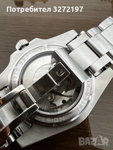 2022 LIGE автоматичен часовник за гмуркане 100 ATM, снимка 8 - Мъжки - 40849702