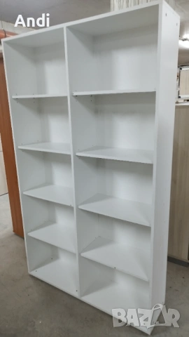 Офис шкаф с рафтове - Етажерка 120/32/202см - , снимка 2 - Шкафове и рафтове - 53079625