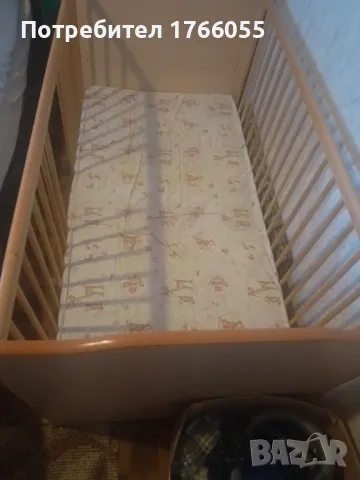 2 в 1 Бебешко и Юношеско легло PENNY, бреза+матрак, снимка 4 - Мебели за детската стая - 48728388