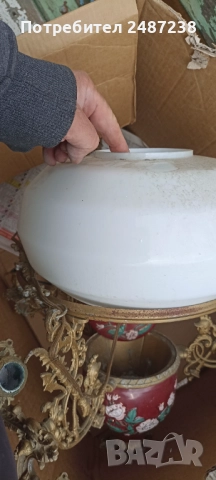 Стар кахлен газов полюлей , снимка 4 - Други ценни предмети - 52052143