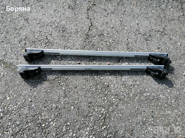 Аеродинамични Алуминиеви товарни греди Trek CC 120 см. Аеродинамичен профил с формата на крило. Перф