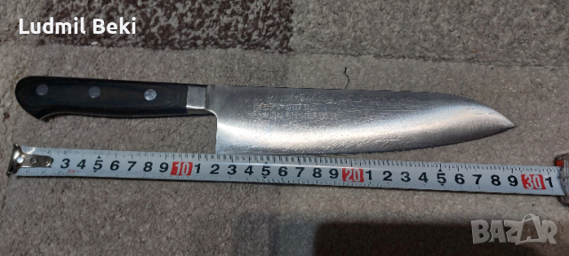  японски нож сантоку 180mm, снимка 3 - Прибори за хранене, готвене и сервиране - 53512250