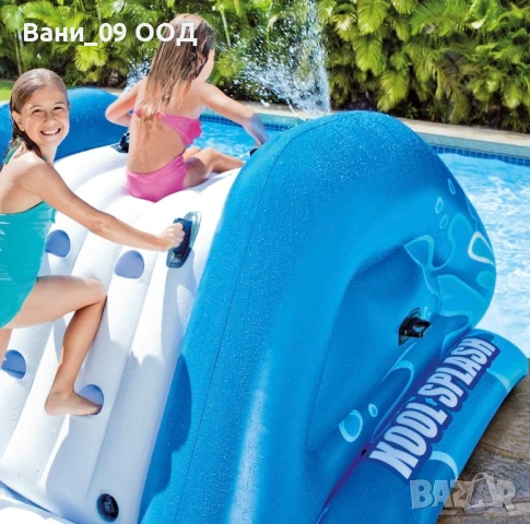 Надуваема пързалка за басейн , снимка 2 - Басейни и аксесоари - 50613967