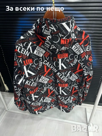 Calvin Klein Мъжка Ветровка🔝Мъжко Пролетно Яке🔝Мъжко Есенно Яке - Различни Цветове Код NGHSP62, снимка 2 - Якета - 53785914