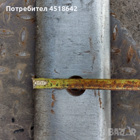 нож за кофа на телескопичен товарач, 8 отвора 240см, за bobcat, iL38.70HF, снимка 3 - Части - 52624700