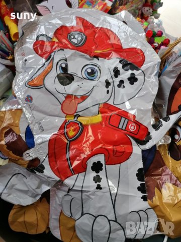 Голям фолиев балон Маршал пес патрул, снимка 1