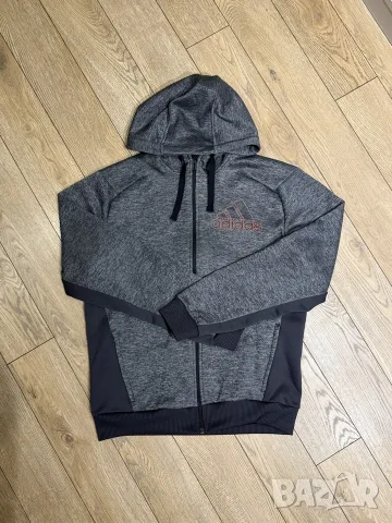 Мъжко горнище Adidas | S - M размер, снимка 2 - Спортни дрехи, екипи - 56204556