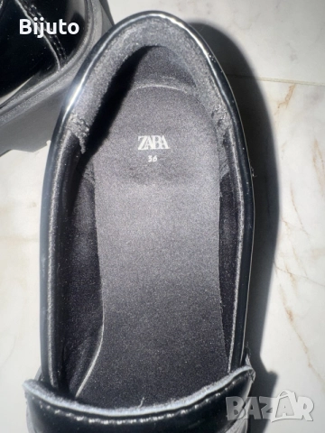 Обувки ZARA 36 номер-с леки следи от носене от вътрешната страна, снимка 2 - Детски обувки - 55835085