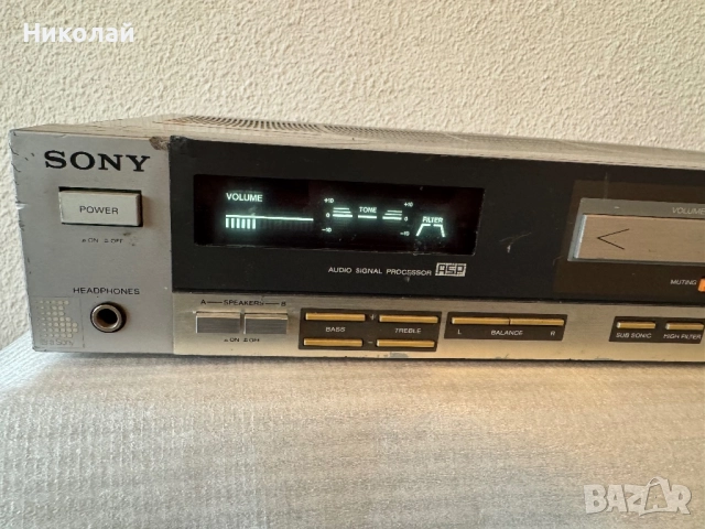 SONY TA-AX44 СТЕРЕО УСИЛВАТЕЛ, снимка 2 - Ресийвъри, усилватели, смесителни пултове - 51502025