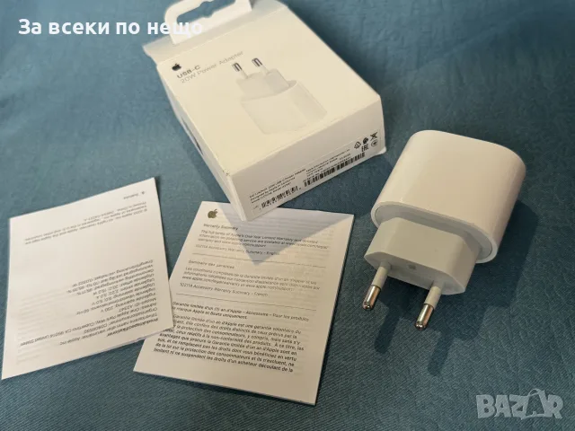 Оригинално Зарядно Apple USB-C 20W Model: A2347, снимка 6 - Оригинални зарядни - 56060760