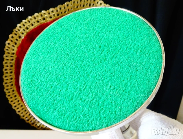 Посребрен свещник,релефни рози,Art Deco. , снимка 4 - Антикварни и старинни предмети - 53660052