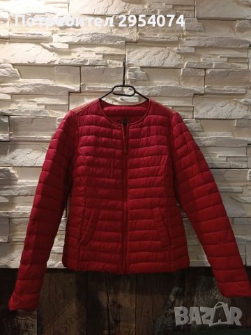 Дамско яке в червено м 25лв, снимка 1