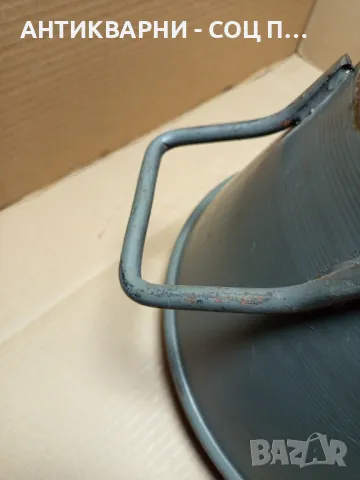 Соц Стар Метален Съд За Въглища., снимка 6 - Антикварни и старинни предмети - 50011706