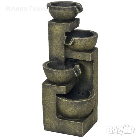 Градински фонтан Outsunny, снимка 5 - Градински мебели, декорация  - 56170858