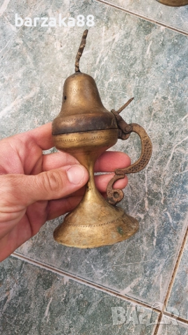 Месингово кандило Кандила 7 броя, снимка 8 - Антикварни и старинни предмети - 52205138
