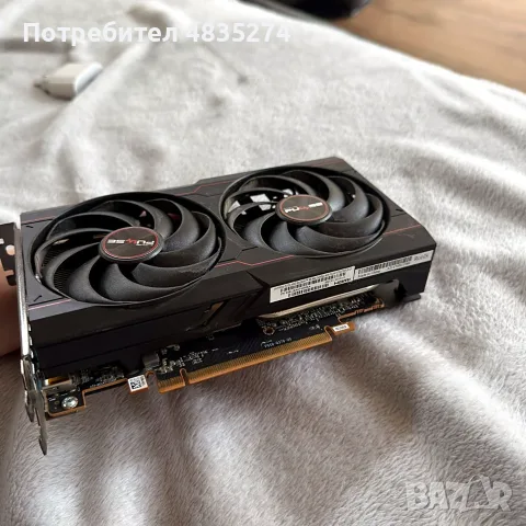 RX 6600 8GB Sapphire Pulse – тиха и икономична, тествана, снимка 2 - Видеокарти - 56340186