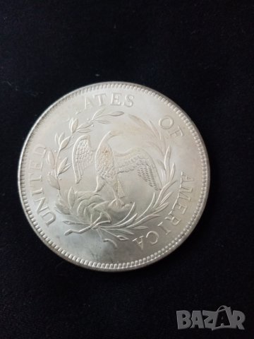 1 долар- 1795 г. - реплика, снимка 2 - Нумизматика и бонистика - 40655648