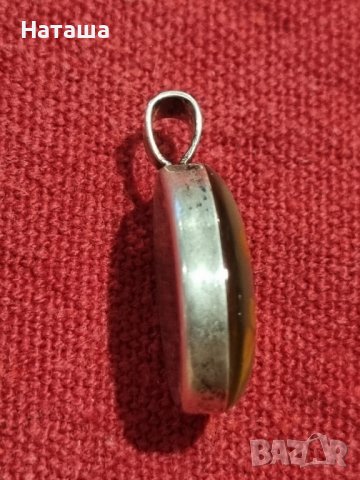 Vintage сребърна висулка, снимка 6 - Колиета, медальони, синджири - 41858759