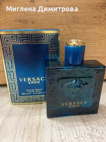 Мъжки парфюм VERSACE EROS 100 мл., снимка 2 - Мъжки парфюми - 41935389