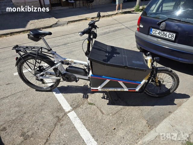 Електрически товарен велосипед Riese Muller Load 60, снимка 3 - Велосипеди - 52014151