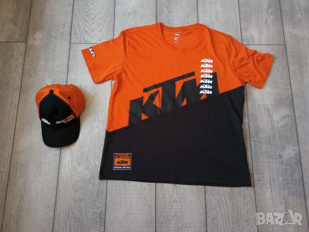KTM Ready to Race тениска XL и шапка с козирка , снимка 2 - Тениски - 42097117