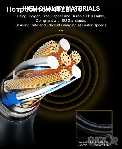  Зарядна Станция за Електромобили, TYPE 2, 3.5 kW, снимка 3 - Аксесоари и консумативи - 44662324
