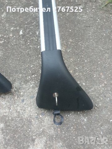 ОРИГИНАЛЕН АЛУМИНИЕВ БАГАЖНИК НАПРЕЧНИ ГРЕДИ ЗА PEUGEOT 607 ПЕЖО, снимка 4 - Аксесоари и консумативи - 42344377