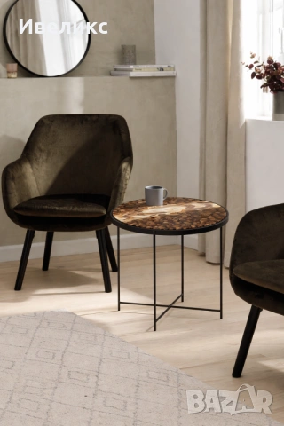 Градинска/ холна / помощна маса за кафе от епоксидна смола, снимка 6 - Маси - 53721696