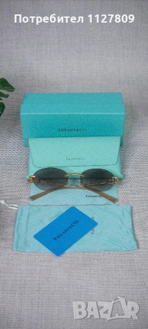 Tiffany & co Слънчеви Очила Пълен Комплект Оригинални UV защита 