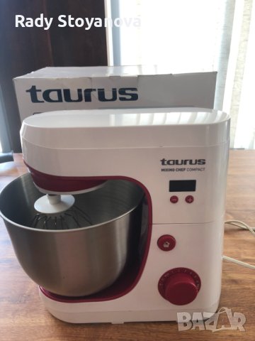 Миксер с купа Taurus Mixing Chef Compact, 600W, 8 скорости, снимка 2 - Друга електроника - 41330468