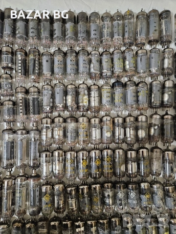 Лот: над 210 броя електронни лампи., снимка 5 - Друга електроника - 53760165