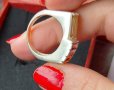 Два различни броя / Винтидж Сребърен пръстен с Гранати и Цитрини и с гранат / проба 925  , снимка 8