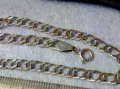 ИЗИСКАНА ИТАЛИАНСКА СРЕБЪРНА ГРИВНА СРЕБРО 925 ITALY КЛАСИЧЕСКА РЪЧНА ВИНТИДЖ АРТ ПЛЕТКА 49415, снимка 5