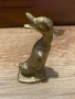 Стара бронзова фигурка « Патица», снимка 1