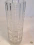 ретро масивна стъклена ваза 26/3, снимка 8