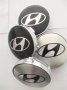 Капачки за Джанти за ХЮНДАЙ/HYUNDAY 56, 60 и 68 мм. Цвят: Сребристо и черно. НОВИ!, снимка 6
