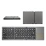 3068 Безжична сгъваема клавиатура със сензорен панел, снимка 5