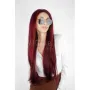 100% естествена Virgin Remy дълга червена лейс фронт перука серия Белисима, снимка 6