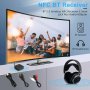 Bluetooth приемник, предавател, ресийвър, трансмитер AUX, NFC, RCA, безжичен, аудио, адаптер, музика, снимка 14